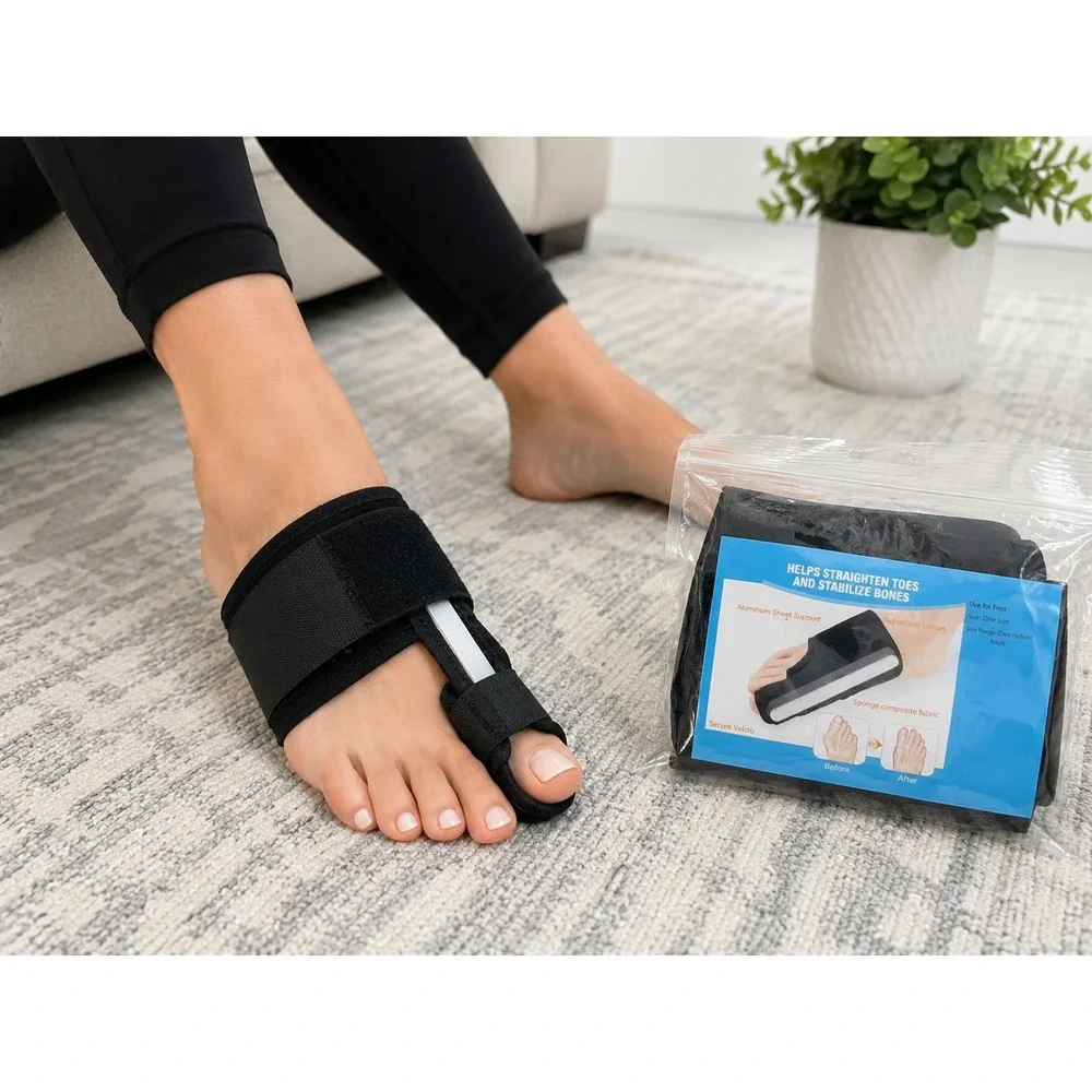 Bunion Corrector Hallux Valgus Toe Straightener Brace Splint Adjustable Adult